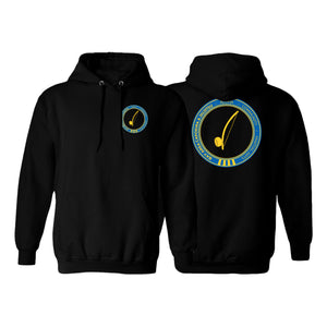 Bay Area Capoeira & Jiu Jitsu Academy Sweater Hoodie #8179 B (Blue & Yellow)