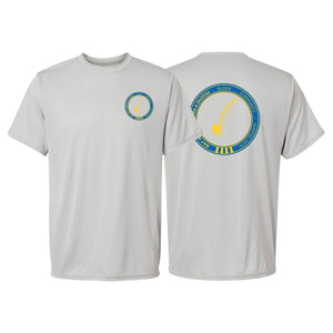 Bay Area Capoeira & Jiu Jitsu Dry Fit Shirts #8179 B (Blue & Yellow)