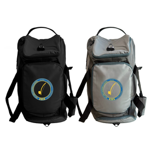 Bay Area Capoeira & Jiu Jitsu Hybrid Duffel Backpack #8179 B (Blue & Yellow)
