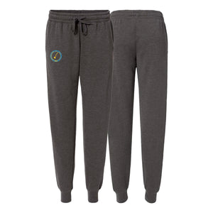 Bay Area Capoeira & Jiu Jitsu Women's Sweatpants #8179 B (Blue & Yellow)