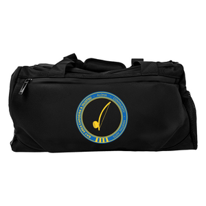 Bay Area Capoeira & Jiu Jitsu Small Duffel Bag #8179 B (Blue & Yellow)