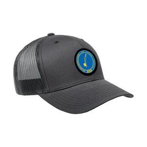 Bay Area Capoeira & Jiu Jitsu Academy Trucker Hat #8179 B (Blue & Yellow)