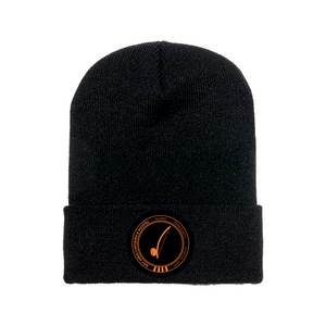 Bay Area Capoeira & Jiu Jitsu Academy Beanies #8179 C (Black & Orange)