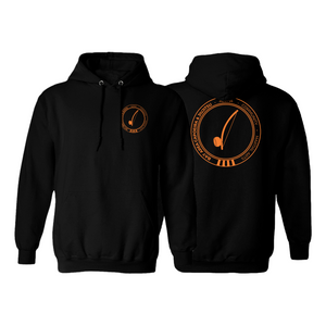 Bay Area Capoeira & Jiu Jitsu Academy Sweater Hoodie #8179 C (Black & Orange)