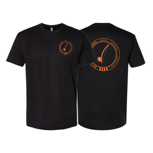 Bay Area Capoeira & Jiu Jitsu Next Level Adult Shirts #8179 C (Black & Orange)