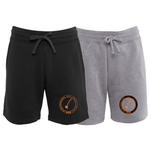 Bay Area Capoeira & Jiu Jitsu Sweat Shorts #8179 C (Black & Orange)