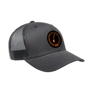Bay Area Capoeira & Jiu Jitsu Academy Trucker Hat #8179 C (Black & Orange)