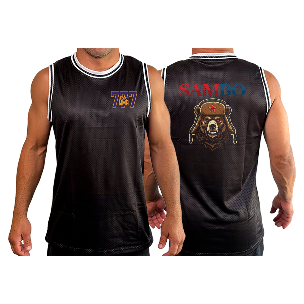 Jackpot MMA Basketball Jerseys #8180 A