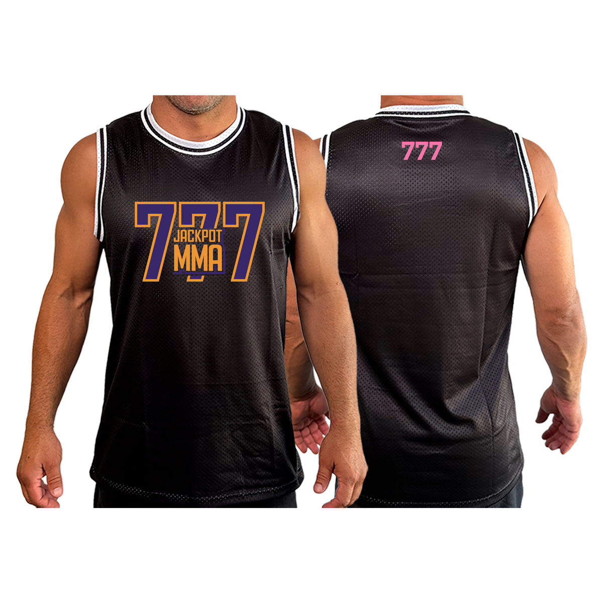 Jackpot MMA Basketball Jerseys #8180 B
