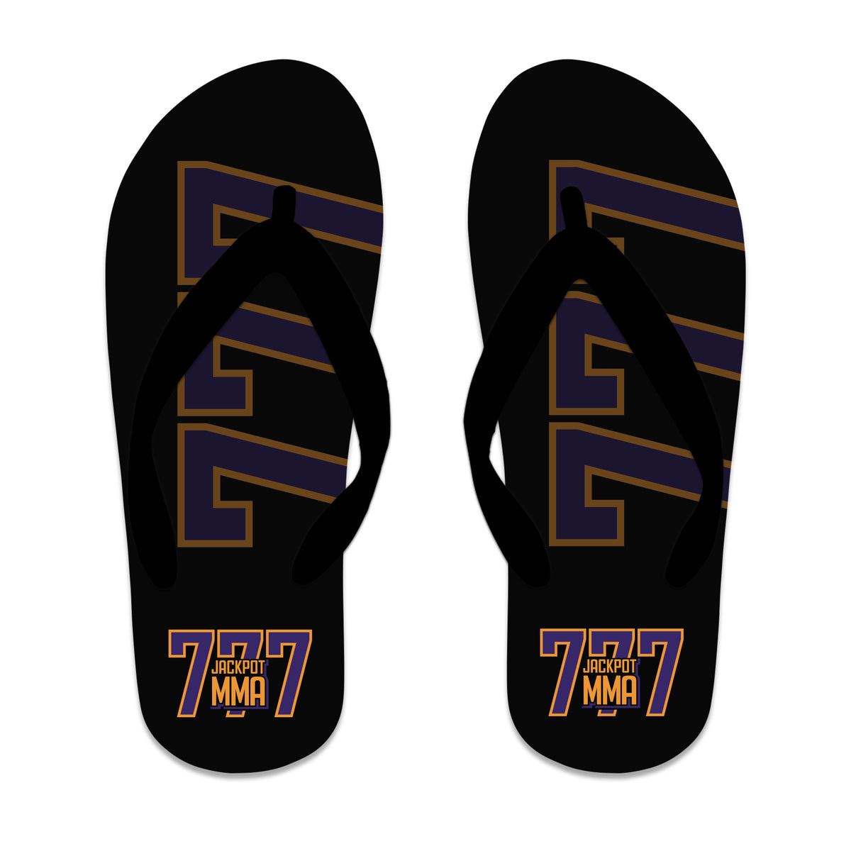 Jackpot MMA Flip Flops #8180 B