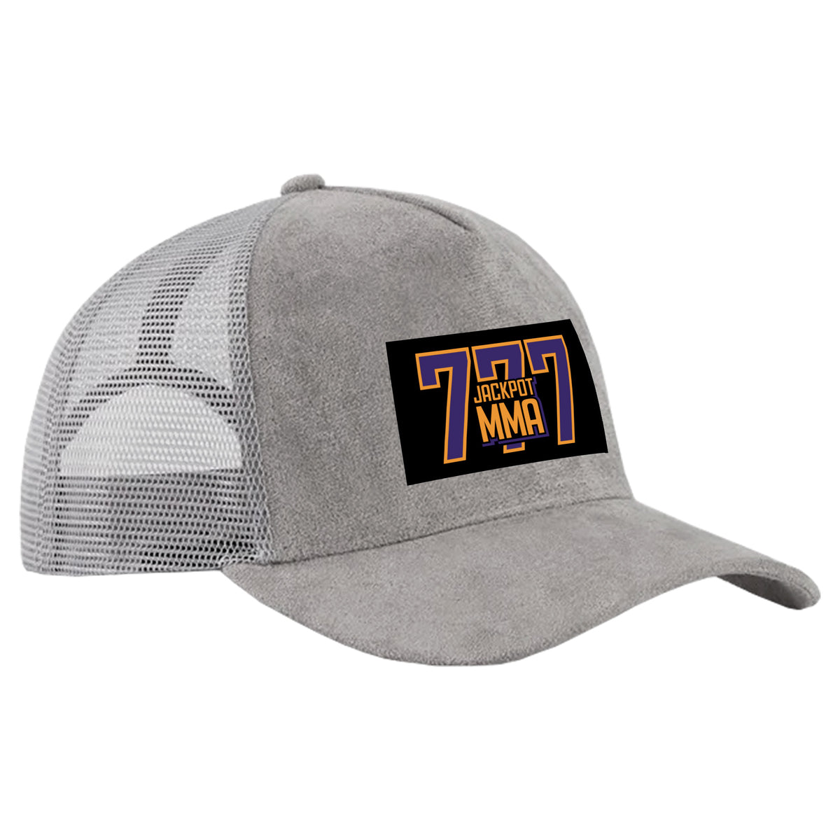 Jackpot MMA Suede Trucker Hat #8180 B