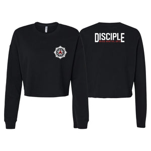 Disciple MMA Academy Women's Cropped Crewneck Sweatshirt #8181 A