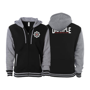 Disciple MMA Academy Varsity Zip-Up Hoodies #8181 A