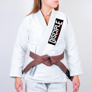 Disciple MMA Academy Women's Gi - White #1556 A