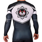 Disciple MMA Academy Rash Guards Black/White #8181 D