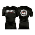 Disciple MMA All Black Rash Guards Short Sleeves #8181 D