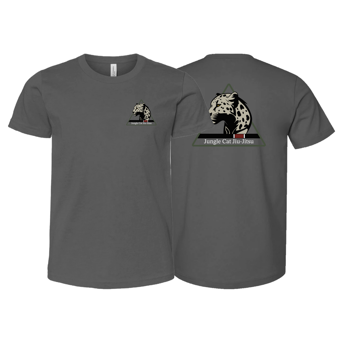 Jungle Cat Jiu Jitsu Kids Shirts #8182 A