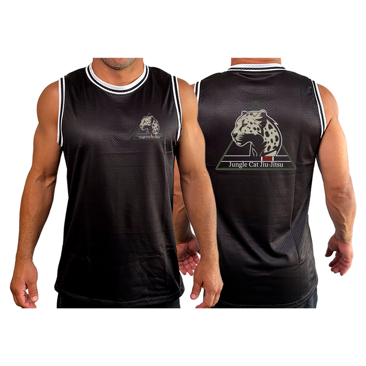 Jungle Cat Jiu Jitsu Basketball Jerseys #8182 A