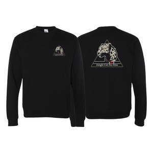 Jungle Cat Jiu Jitsu Crewneck Sweatshirt #8182 A
