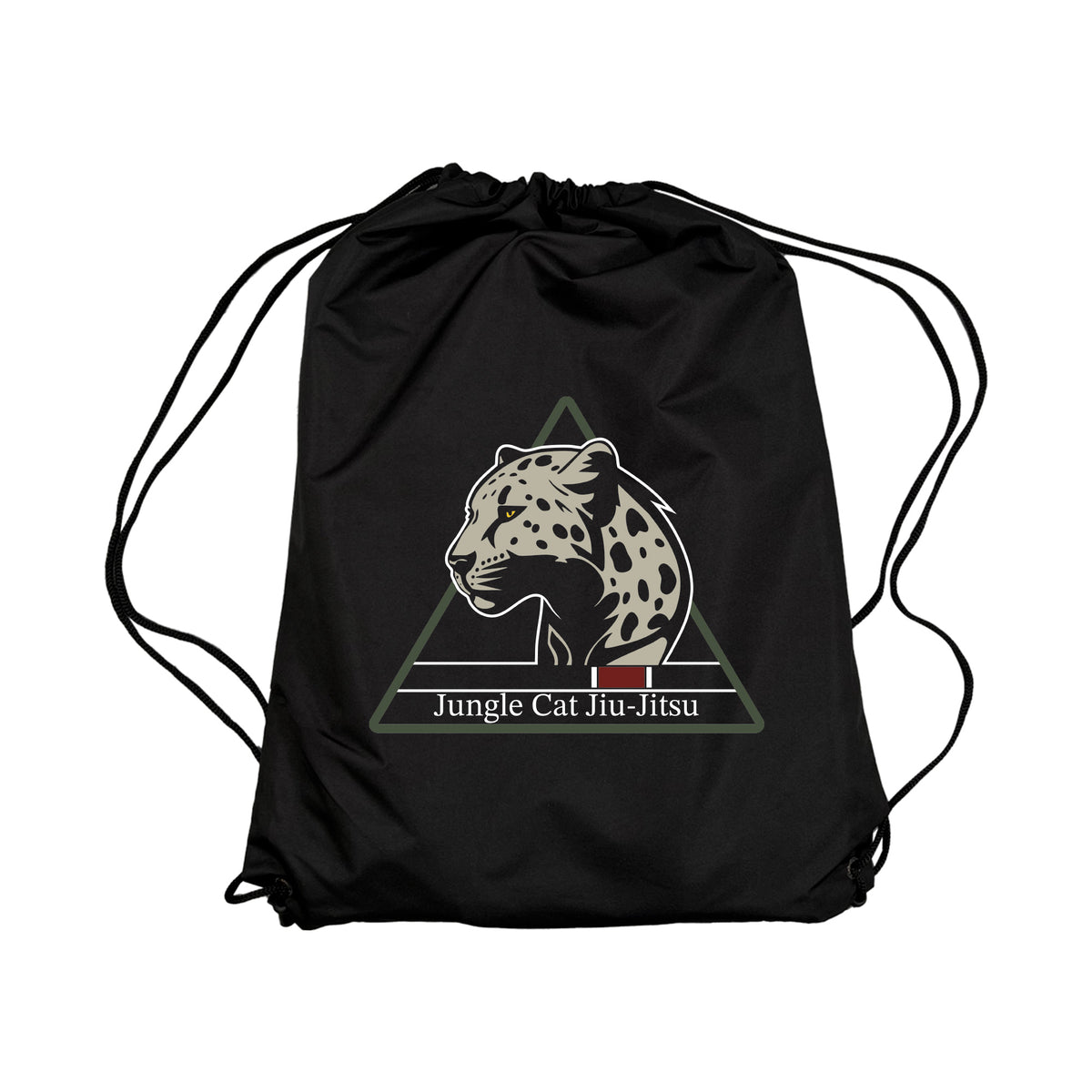 Jungle Cat Jiu Jitsu Drawstring Bags #8182 A