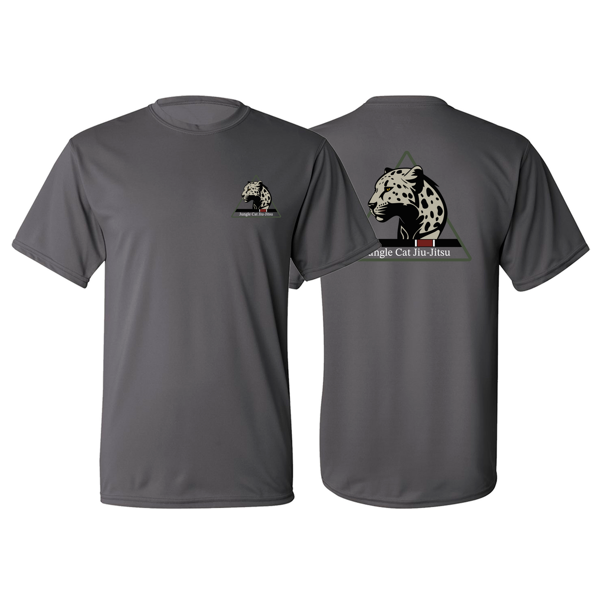 Jungle Cat Jiu Jitsu Dry Fit Shirts #8182 A