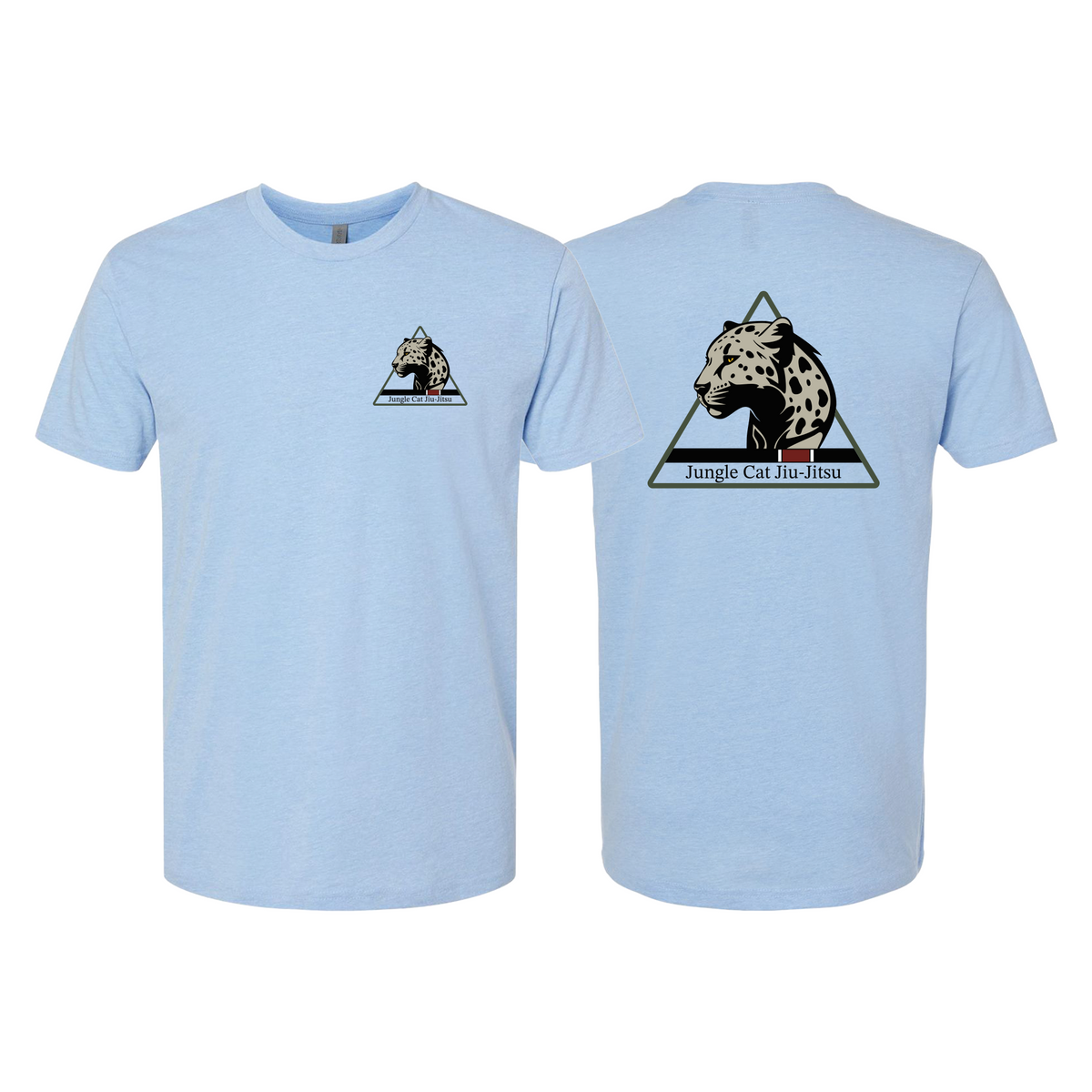 Jungle Cat Jiu Jitsu Next Level CVC Shirt #8182 A