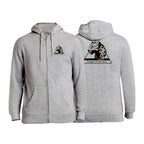 Jungle Cat Jiu Jitsu Zip-Up Hoodies #8182 A