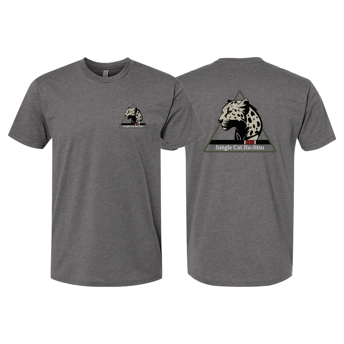 Jungle Cat Jiu Jitsu Next Level CVC Shirt #8182 A