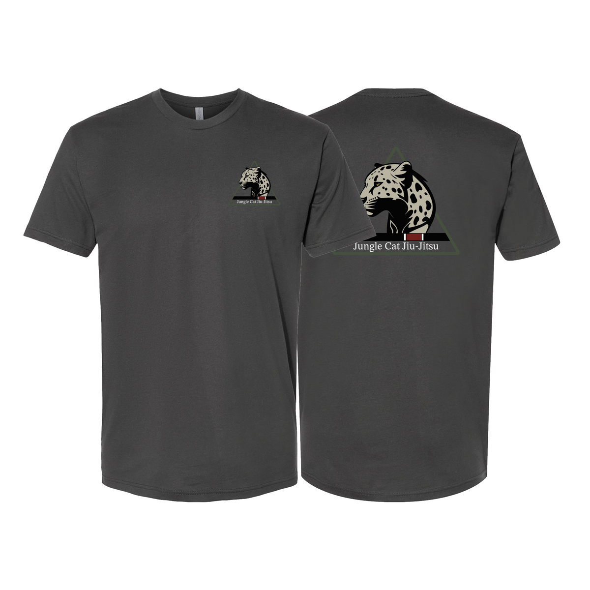 Jungle Cat Jiu Jitsu Next Level Adult Shirts #8182 A