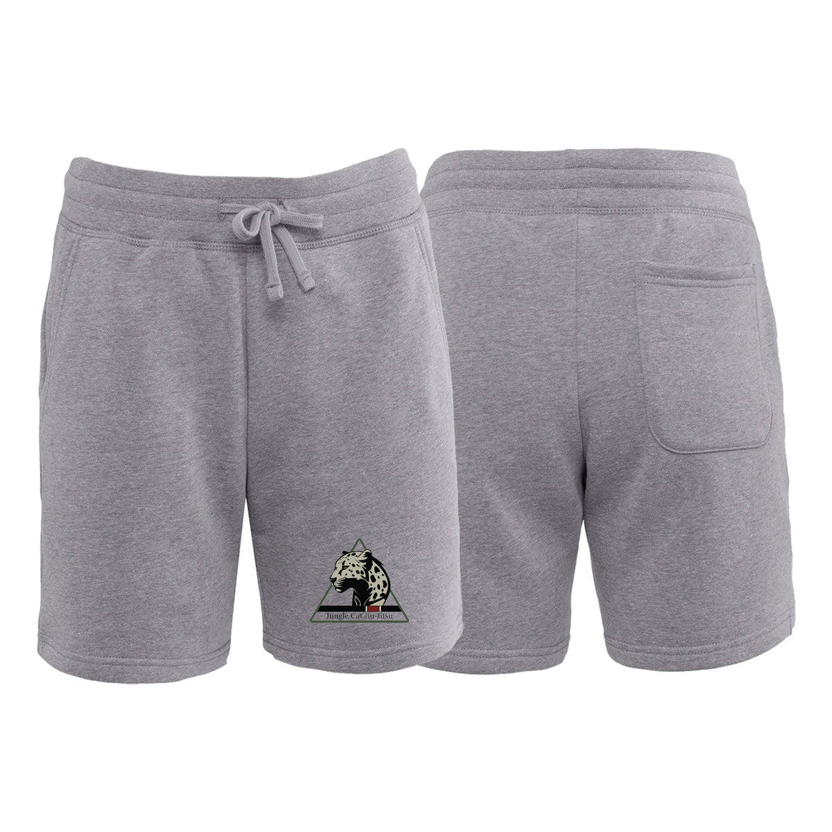 Jungle Cat Jiu Jitsu Sweat Shorts #8182 A
