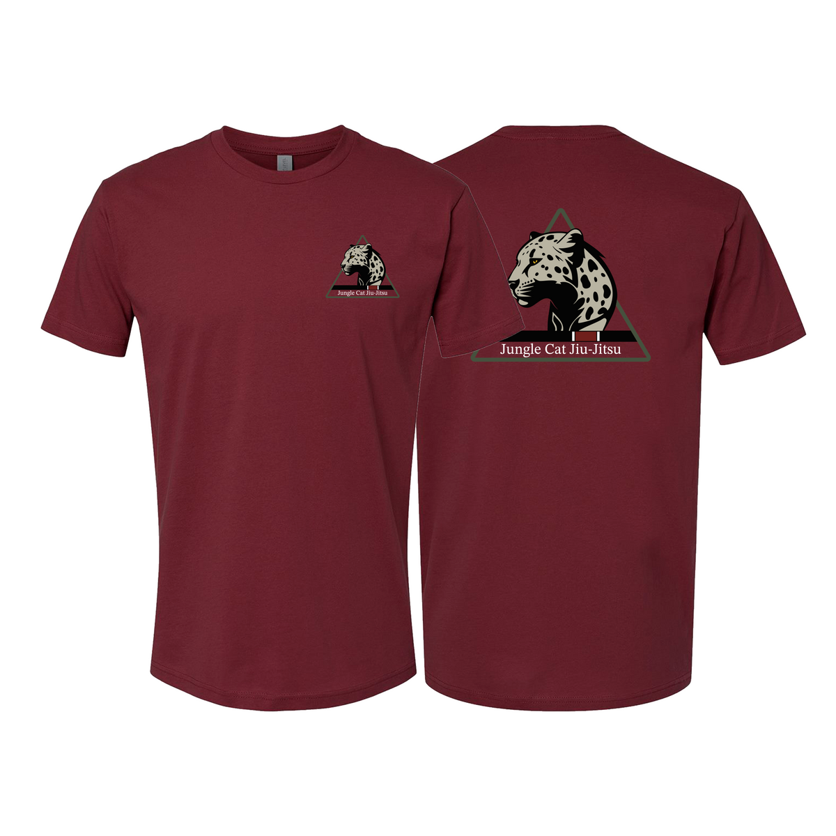 Jungle Cat Jiu Jitsu Next Level Adult Shirts #8182 A
