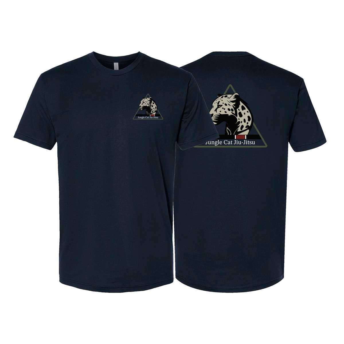 Jungle Cat Jiu Jitsu Next Level Adult Shirts #8182 A