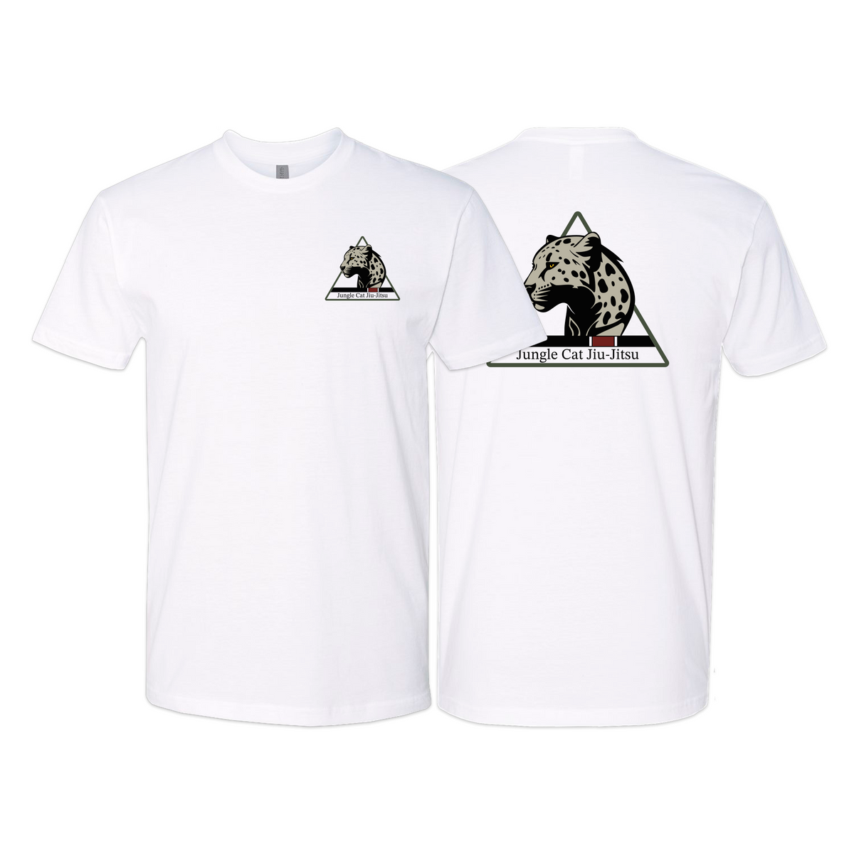 Jungle Cat Jiu Jitsu Next Level Adult Shirts #8182 A