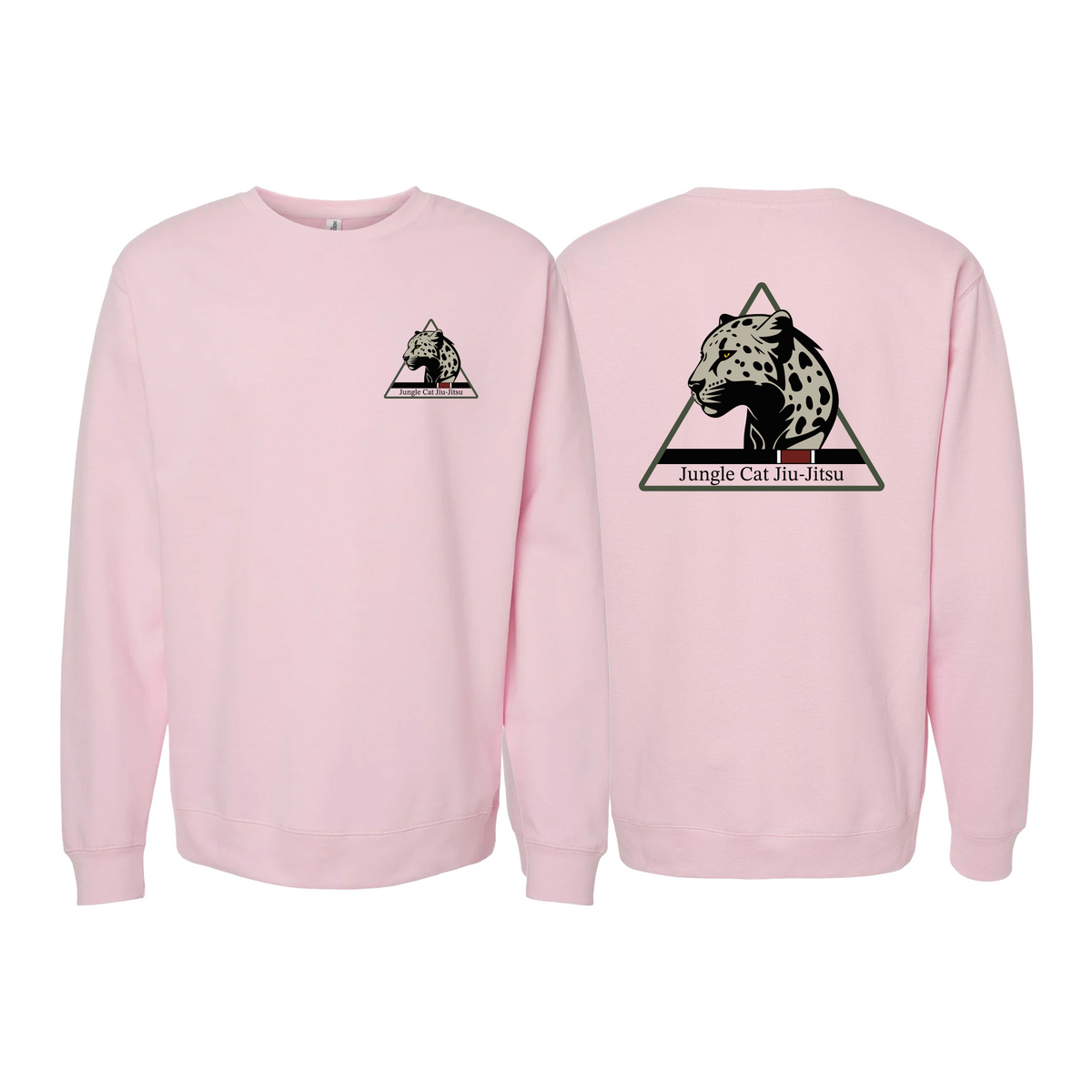 Jungle Cat Jiu Jitsu Crewneck Sweatshirt #8182 A