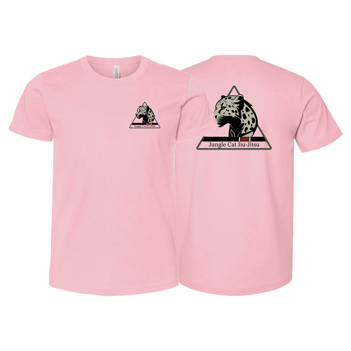 Jungle Cat Jiu Jitsu Kids Shirts #8182 A