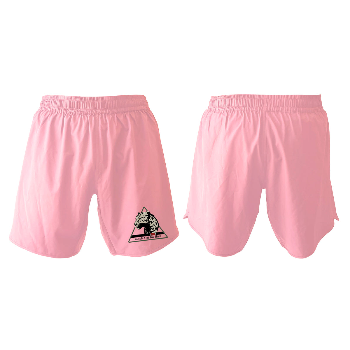 Jungle Cat Jiu Jitsu Pink Shorts 2.0 #8182 A