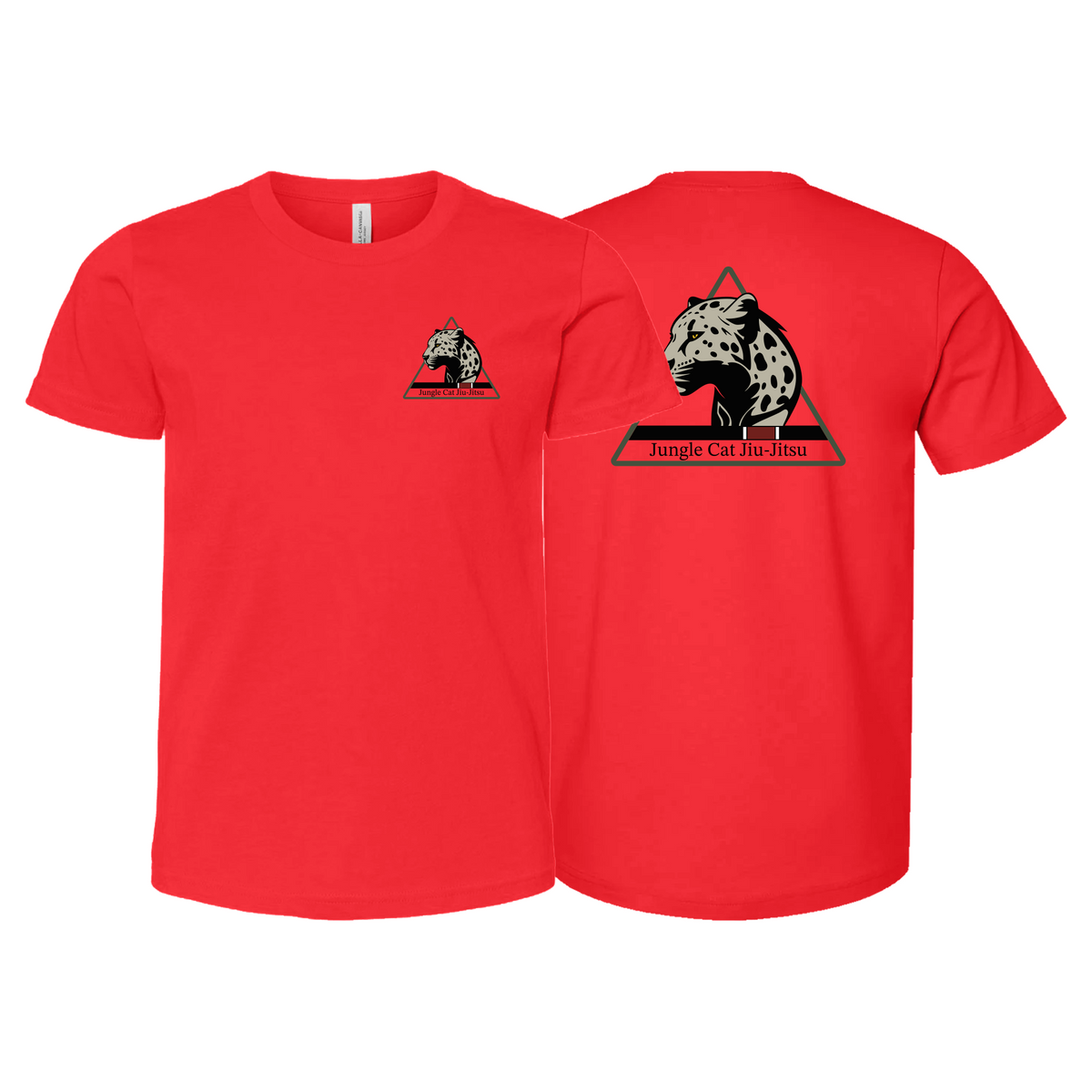 Jungle Cat Jiu Jitsu Kids Shirts #8182 A