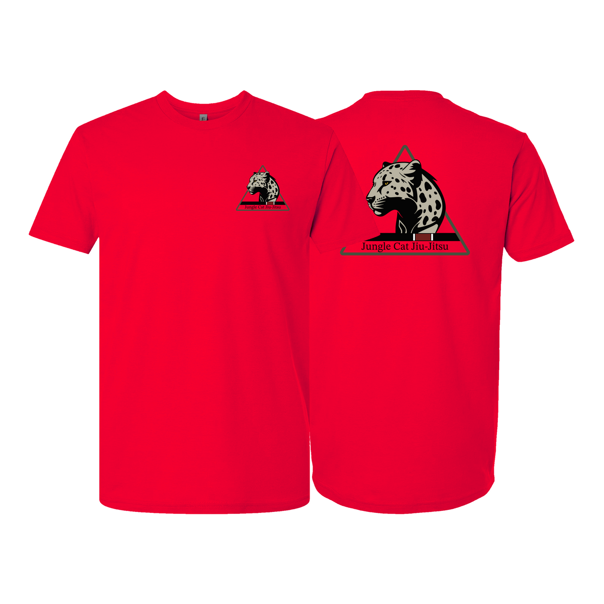 Jungle Cat Jiu Jitsu Next Level Adult Shirts #8182 A