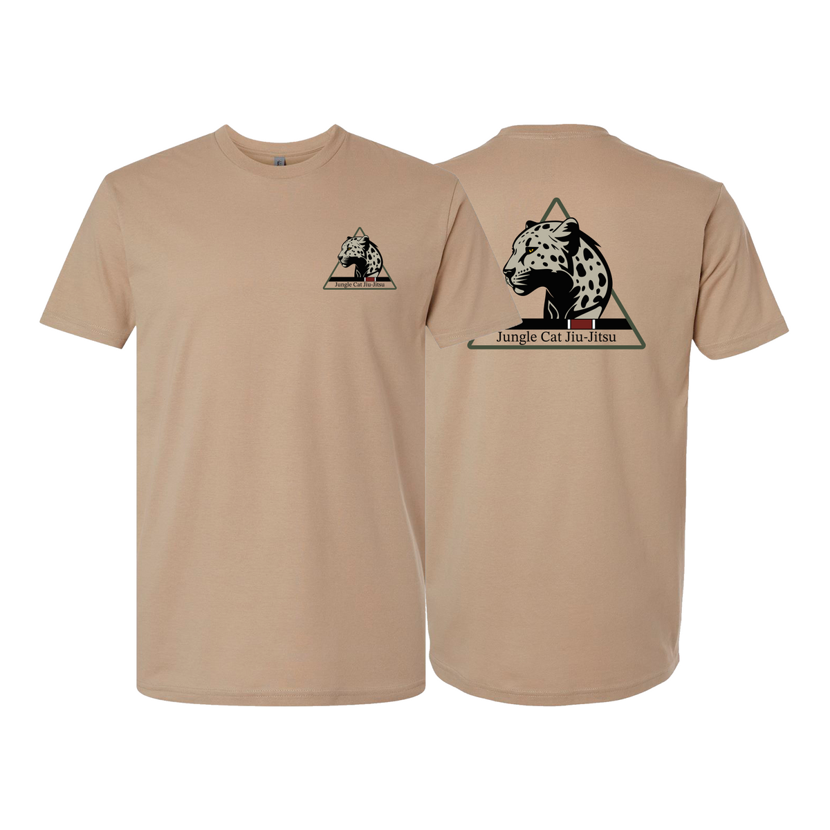 Jungle Cat Jiu Jitsu Next Level Adult Shirts #8182 A