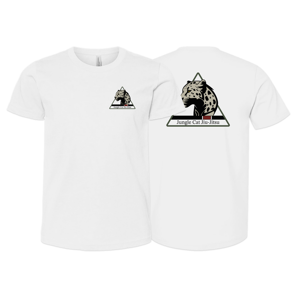 Jungle Cat Jiu Jitsu Kids Shirts #8182 A