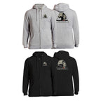 Jungle Cat Jiu Jitsu Zip-Up Hoodies #8182 A