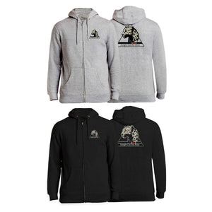 Jungle Cat Jiu Jitsu Zip-Up Hoodies #8182 A