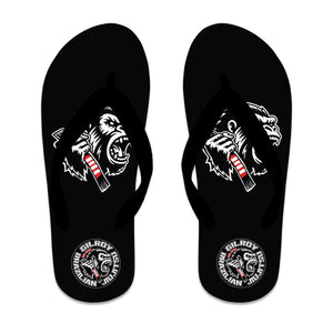 Gilroy BJJ Academy Flip Flops #8183 B