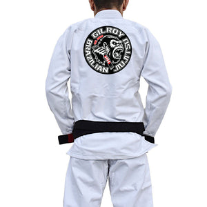 Gilroy BJJ Academy Kids Gi - White #040 B