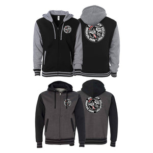 Gilroy BJJ Academy Varsity Zip-Up Hoodies #8183 C