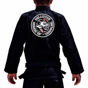 Hollister House of Grappling Academy Kids Gi - Black #1583 A