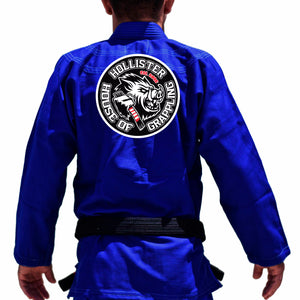 Hollister House of Grappling Academy Kids Gi - Blue #1583 A