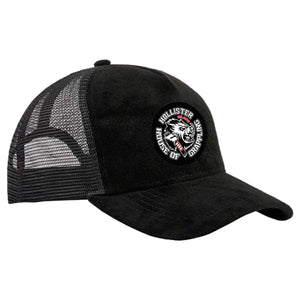 Hollister House of Grappling Suede Trucker Hat #8184 A