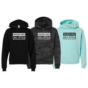 Oranday bros jiu jitsu Academy Sweater Kids Hoodie #8185 C