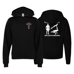 Faith and Fitness Academy Sweater Kids Hoodie #8186 A